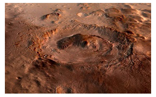 Gale Crater on Mars